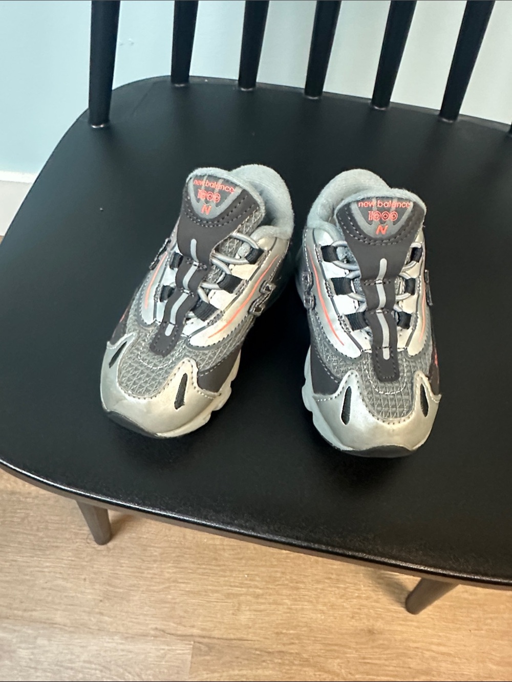 New Balance Toddler 11000 Gray Athletic Sneakers
